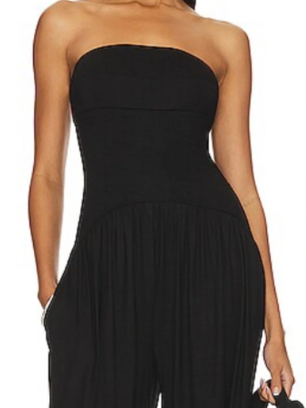 Free People Mora Drop-Waist One Piece with Pockets - Picture 2 of 3